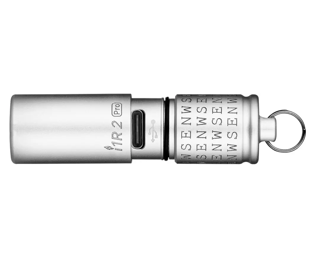 Ліхтар-брелок Olight I1R2 PRO North Silver Фото 2